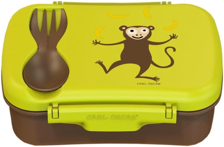 N'ice Box Kids Lunchbox met koelelement – Cow Pink – Carl Oscar