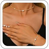 LKingel Rhinestone Wedding Jewelry Set for Women Rhinestone Necklace Bracelet Earrings Set for Bride Bridesmaid Sparkly Statement Jewelry Sets Bridal Bridesmaid Prom Costume Jewelry Accessories