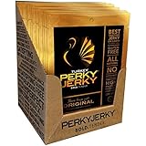 Perky Jerky Turkey Original, 1 ounce bags (Pack of 12)