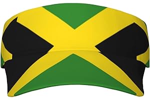 SUYXKOP Rasta Lion Jamaican Reggae Love Sport Sun Visor Adjustable Sun Hat Empty Top Baseball Cap Uv Protection Sun for Men and Women