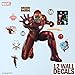 Decalcomania Marvel 12-Pc Iron Man Wall 23