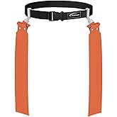 Trained Flag Football Set – Adjustable Flag Football Belt with 2 Flags & Audible Pop – Durable Flag Football Gear for Youth, Kids & Adults
