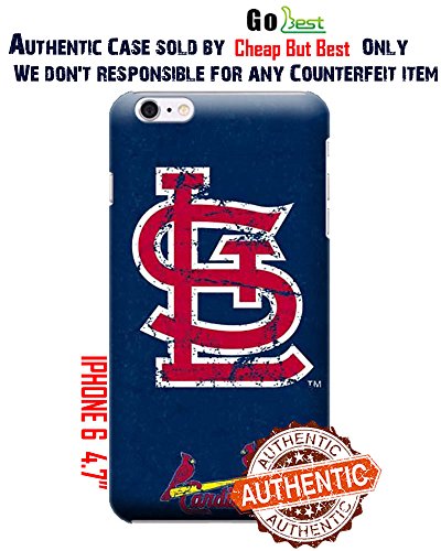 iPhone 6 Cases, MLB - St. Louis Cardinals- Alternate Solid Distressed - iPhone 6 Cases - High Quality PC Case