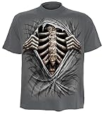 Spiral - Mens - SUPER BAD - T-Shirt Charcoal