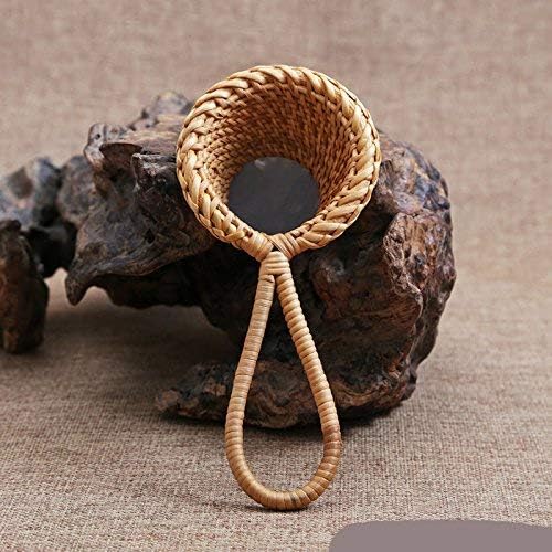 Sugar Pot For Coffee and Tea Rattan fine mesh tea filtered tea filter kung fu tea accessories,Style 1 (Color : Style 1)