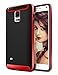 Galaxy S5 Case, Coolden® Ultra Exact Fit Defender Shield Soft Interior Galaxy S5 Hard Case Non-slip Grip Cover Slim Rugged Flexible Armor for Galaxy S5 - Red
