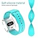 Humenn Sport Bands Compatible for Fitbit Versa, Silicone Accessory Strap Band Compatible for Fitbit Versa Smartwatch Large Small