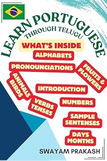 Livro Learn Portuguese Through Telugu: A Beginner's Guide: Simple Conversations and Everyday Vocabulary for Telugu Speakers