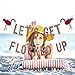Rose Gold Glittery Let's Get Flocked Up Banner- Hawaii Luau Tropical Bachelorette Party Banner,Wedding Party,Flamingo Decor,Let's Flamingle