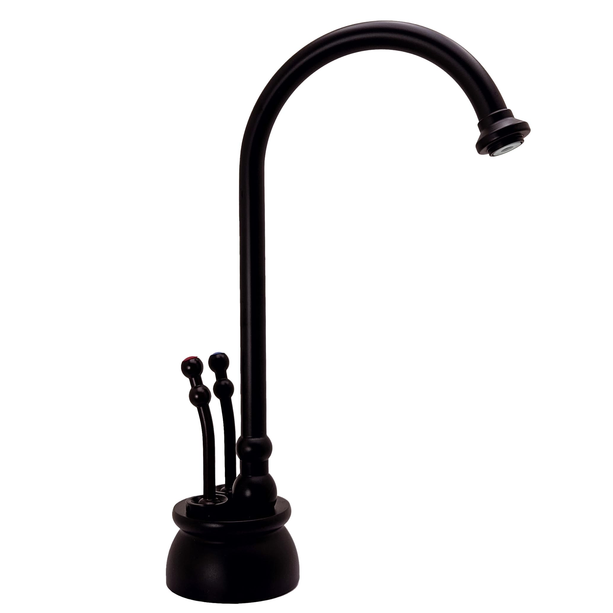 Westbrass D262-12 Docalorah Two-Handle Instant Hot/Cold Water Dispenser Faucet Only, Less Tank, Oil Rubbed Bronze