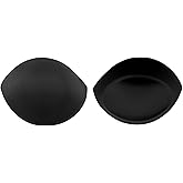 ButtonMode Padded Bra Cups Insert or Sew in, Instant Push up Size up Lift up Support, Breast Enhancer for Bridal and Dresses