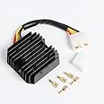 YINNCKE Voltage Regulator Rectifier For Polaris Phoenix & Sawtooth 200 ATVs - Replaces OEM 0452760