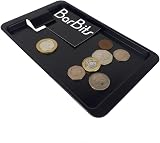 BarBits Plastic Tip Tray with Clip Pack of 12 Black Bill Presenter for view 4
