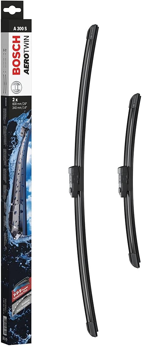 Bosch Aerotwin A 300 S Front Wiper Blades Set of 2 600/340 mm EU