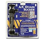 A/C Drain Sucker condensate drain clog repair and treatment kit