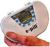 e-pill Seven (7) Alarm Vibrating Medication Reminder. Pill Timer and DAILY Medication Organizer Pill Box. Vibrating AND Sound Alarm.