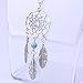 Ammazona Fashion Retro Jewelry Dream Catcher Pendant Chain Necklace