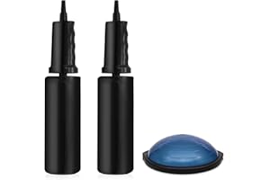 KEUYE Ball Pump Compatible with Bosu for Balloons,Yoga Ball,Manual Hand Air Ball Balance Trainer Pump Compatible with Bosu,2 Pcs