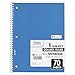 Mead Spiral Notebook, 1 Subject, College Ruled Paper, 70 Sheets, 10-1/2