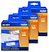 Brother Genuine DK1201 Die-Cut Standard Rolled Address Labels for QL Printers, 3-Pack (DK12013PK) primary
