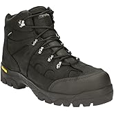 RefrigiWear Men's EnduraMax Boot Waterproof Insulated Leather Work Boot Vibram Outsole Composite Safety Toe