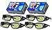 4 Rechargeable Ultra-Clear 3D Glasses for Sharp 3D Televisionsthumb 2