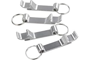 Yubine Key Chain Bottle Opener, Pocket Beer Openers, 4 Packs