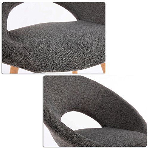 MCTECH-2-sedie-per-sala-da-pranzo-sale-conferenze-cucina-ufficio-Sgabello-da-Cucina-con-braccioli-e-gambe-in-legno-massello-di-rovere-Modello-D-beige