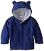 Magnificent Baby Baby Boys' Magnetic Smart Little Bear Fleece Hooded Jacket, Blueberry, 6-12 Months