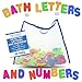 Ah Baby Bathtub Letters and Numbers with Mesh Bath Toy Organizer