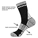 NEEKFOX Men’s Cushion Crew Hiking Socks Multi Performance Outdoor Sport Moisture Wicking Socks