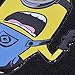 Despicable Me Car Floor Mats - Minion Stuart Kicking 4 PC Auto Floor Mats, Front Rear Full Set, Universal Fit