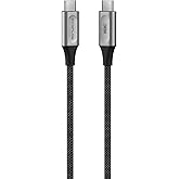 EF ECOFLOW Rapid Pro USB-C to USB-C Cable (240W, Nylon), 240W Dual USB-C Charging, 6 ft.Type C Charger
