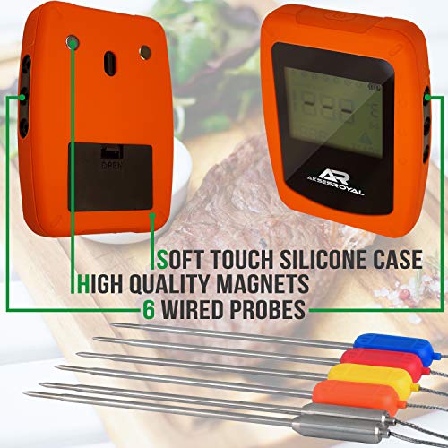 Wireless Grill Thermometer Perfect for BBQ, Smoker, Grilling, Cooking