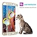 Samsung S7 Edge Screen Protector, TWOBIU(TM) Clear Tempered Glass Covering Edge 9H Hardness HD Anti Bubble (Gold)