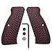 Cool Hand G10 Grips for CZ 75 Full Size, SP-01 Series, Shadow 2, 75B BD, SP-01, Gun Grips Screws Included, Snake Scale Texture, Red/Black, H6-2-6