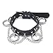 FNQUFUJ Punk Chain Necklaces Statement Collar for Women Festival Jewelry