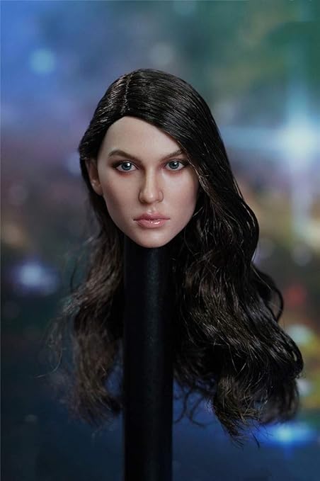 Amazon Kk 1 6 Super Duck 素体 フィギュア 女性 ヘッド 頭 ヨーロッパ 美しい モデル 短髪 長髪 撮影 Obitsu Tbleague ボディ 適応 Sdh025b フィギュア ドール 通販