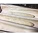 BakeWarePlus Bakers Dough Couche Proofing Flax Cloth 18 x 30 Inch for Baking French Bread Baguettes Loafs