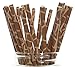 Food With Fashion Giraffe Print Straws - Paper Straws for Drinking, Cute Disposable Straws, Animal Print Fun Straws, Baby Shower Party Decor, 25 Pack
