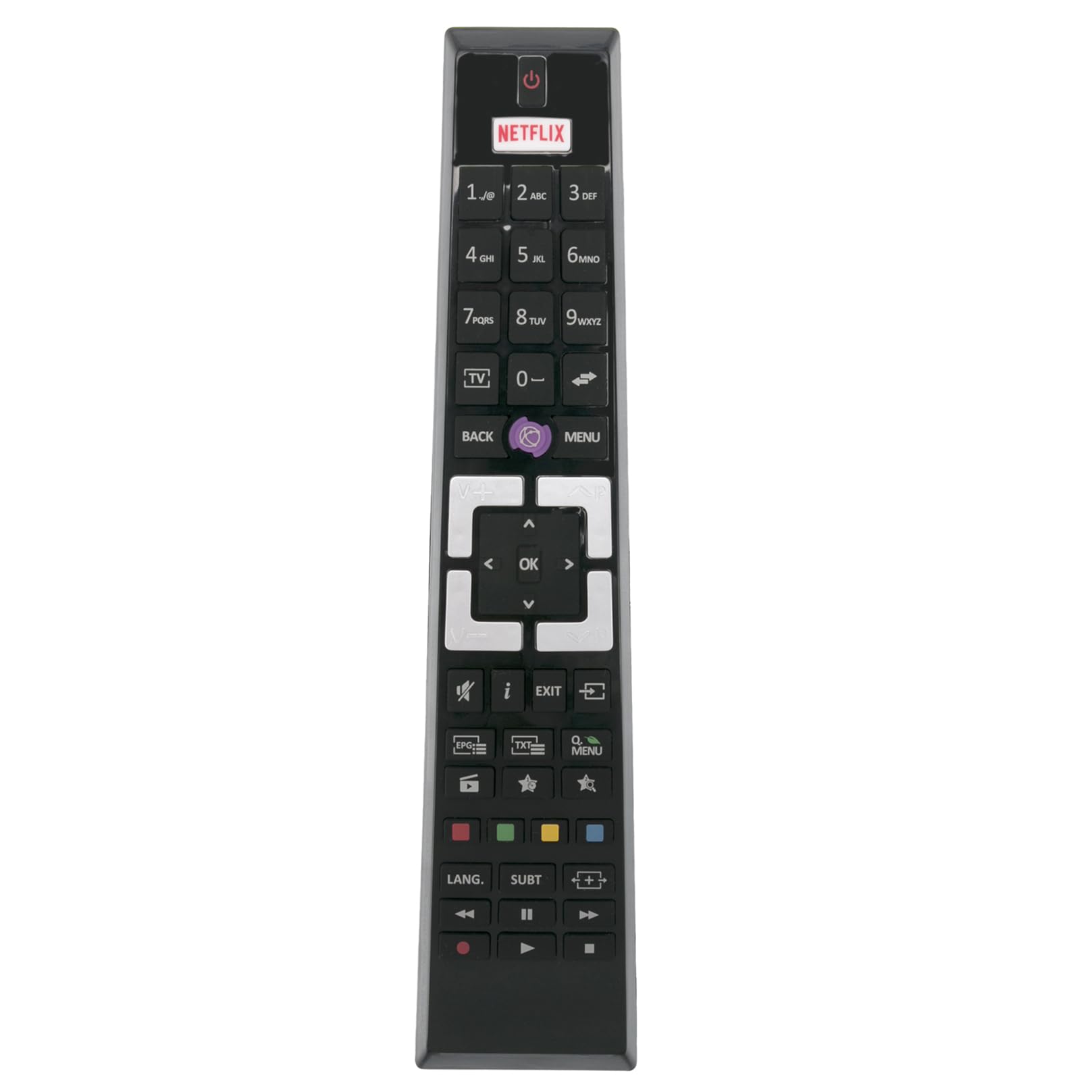 ALLIMITY Remote Control Replacement fit for INFINITON ONWA SABA SB49UHD18 S75U4K18 TE39472838Y2D S49UHD17(V2) LED48FHSTV17-SMART 65-UHD-4K-STV LED-24-HD-STV INTV-55SU1800 INTV- 43SU1200
