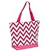 J Garden Chevron Travel Tote Bag