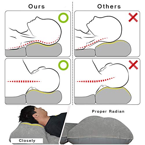 WJM Car Air Bed for Tesla Model S Model X 5 Seats Universal SUV MPV Inflatable Mattress for Camping Outdoor Home - Thumbnail 7