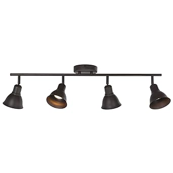 Melucee 4 Light Ceiling Spotlights Track Lighting Kit Kitchen