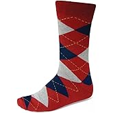 tiemart Men's Socks, Fits Men's Shoe Sizes 8-12