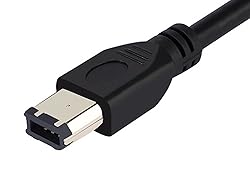 zdyCGTime 5FT 6 Pin to 6 Pin Firewire DV iLink Male