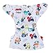 Fullkang Newborn Baby Summer Cloth Diaper Cover Adjustable Reusable Washable Nappy (G)