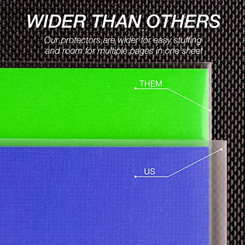 2 Samsill+Non+Glare+Heavyweight+Protectors+Reinforced