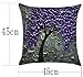 Polyester Throw Pillow Case Cushion Cover Home Sofa Decorative (Cover Only,No Insert)(18x18 inch/ 45x45cm,6 Pack Oil Painting)