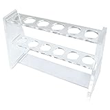 Verkelly Acrylic Test Tube Rack, 16mm Diameter Test